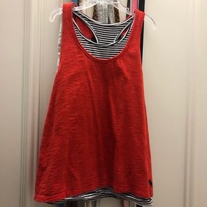 double layered A&F tank top